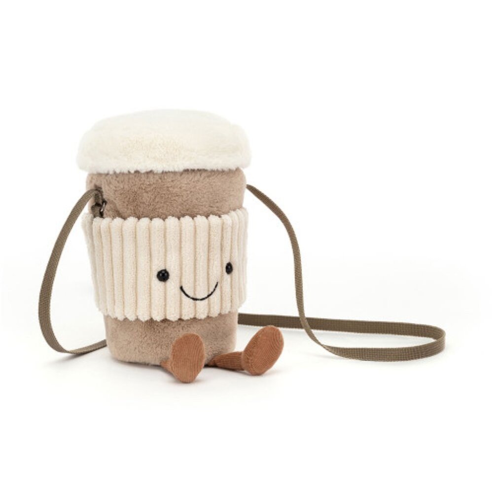 JELLY CAT - Amuseables Coffee-to-Go Bag - DUST BAG INCLUDED⭐AUTHENTIC ⭐